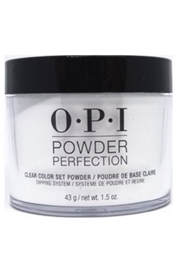 OPI Powder Perfection - Acrylic Dip Powder - Clear Color Set Powder  - 1.5oz / 43g