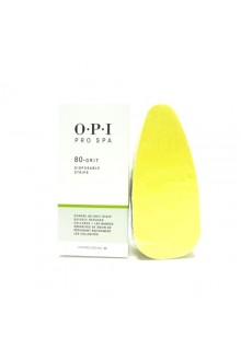 OPI Pro Spa - Skincare Hands & Feet - Disposable Strips 80-Grit - 20ct