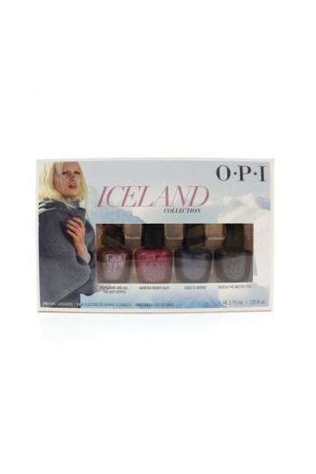 OPI Nail Lacquer - Iceland Fall 2017 Collection - Mini 4pk - 3.75ml / 0.125oz Each