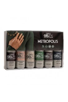 ORLY Gel FX - Metropolis Collection - All 6 Colors - 0.3oz / 9ml Each