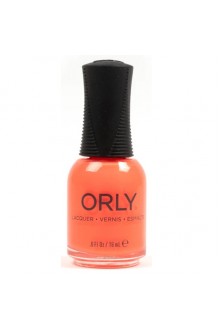 ORLY Nail Lacquer - Electric Escape Collection - Artificial Orange - 0.6oz / 18ml