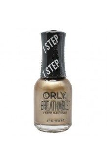 ORLY Breathable Treatment + Color - Spring 2022 Collection - Good As Gold - 0.6oz / 18ml