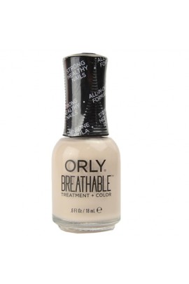 Orly Breathable Nail Lacquer - Treatment + Color - Almond Milk - 0.6oz / 18ml