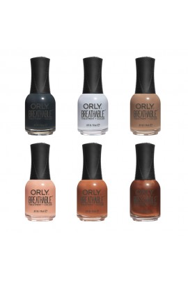 ORLY Breathable Lacquer - Treatment+Color - Dusk To Dawn 2019 Summer Collection - All 6 Colors - 0.6oz / 18ml Each