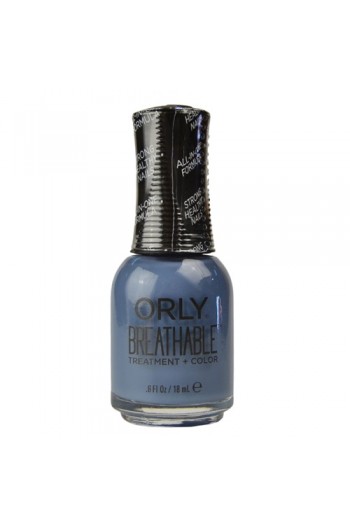 Orly Breathable Nail Lacquer - Treatment + Color - De-Stressed Denim - 0.6oz / 18ml