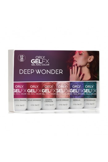 Orly Gel FX - Deep Wonder Collection - All 6 Colors - 0.3oz / 9ml each