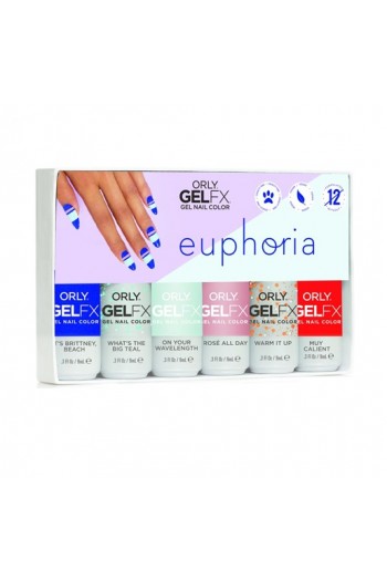 Orly Gel FX - Euphoria 2019 Collection - All 6 Colors - 0.3oz / 9ml each