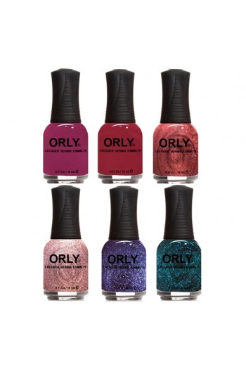 Orly Nail Lacquer - Deep Wonder Collection - All 6 Colors  - 18 mL / 0.6 oz Each