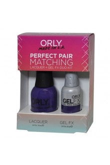 Orly Lacquer + Gel FX - Perfect Pair Matching DUO Kit - Charged Up 