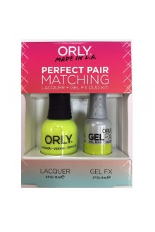 Orly Lacquer + Gel FX - Perfect Pair Matching DUO Kit - Glowstick 