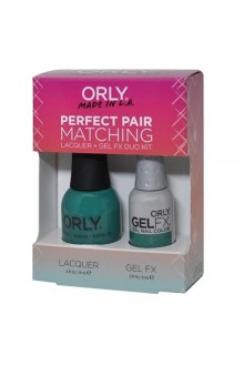 Orly Lacquer + Gel FX - Perfect Pair Matching DUO Kit - Green With Envy 