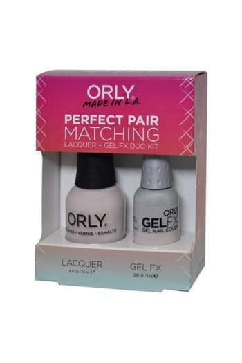 Orly Lacquer + Gel FX - Perfect Pair Matching DUO Kit - Kiss The Bride