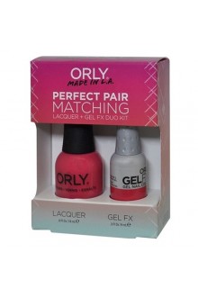 Orly Lacquer + Gel FX - Perfect Pair Matching DUO Kit - Lola