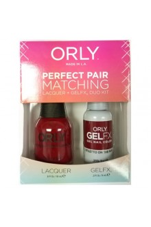 Orly Lacquer + Gel FX - Perfect Pair Matching DUO Kit - Penny Leather 
