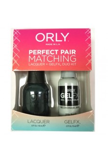 Orly Lacquer + Gel FX - Perfect Pair Matching DUO Kit - Secondhand Jade 