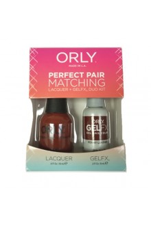 Orly Lacquer + Gel FX - Perfect Pair Matching DUO Kit - Stiletto On The Run
