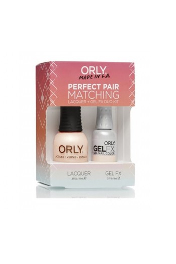 Orly Lacquer + Gel FX - Perfect Pair Matching DUO Kit - First Kiss 