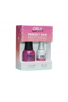 Orly Lacquer + Gel FX - Perfect Pair Matching DUO Kit - Gorgeous 