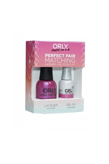 Orly Lacquer + Gel FX - Perfect Pair Matching DUO Kit - Gorgeous 