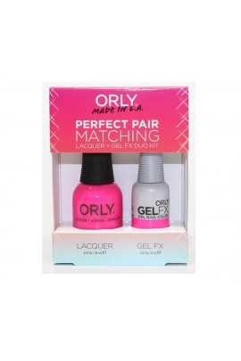 Orly Lacquer + Gel FX - Perfect Pair Matching DUO Kit - Neon Heat 