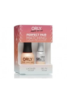Orly Lacquer + Gel FX - Perfect Pair Matching DUO Kit - Prelude To A Kiss 