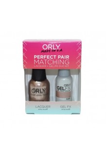 Orly Lacquer + Gel FX - Perfect Pair Matching DUO Kit - Rage 
