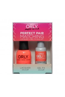 Orly Lacquer + Gel FX - Perfect Pair Matching DUO Kit - Summer Fling 