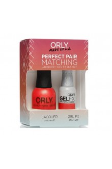 Orly Lacquer + Gel FX - Perfect Pair Matching DUO Kit - Terracotta