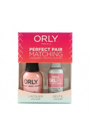 Orly - Perfect Pair Matching Lacquer + Gel FX - Coming Up Roses - 0.6 oz / 0.3 oz