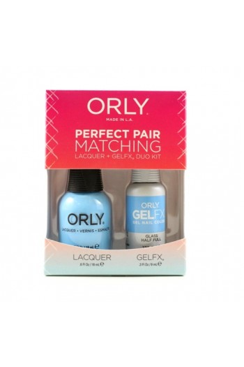 Orly - Perfect Pair Matching Lacquer + Gel FX - Glass Half Full - 0.6 oz / 0.3 oz