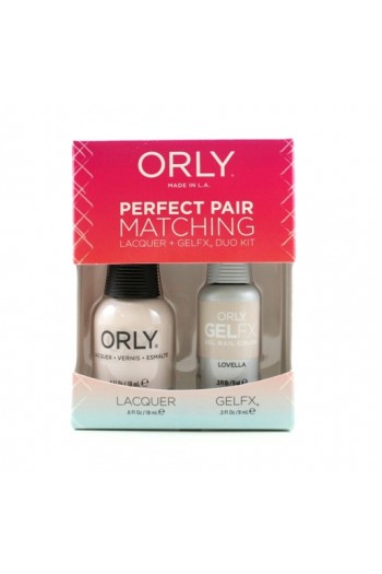 Orly - Perfect Pair Matching Lacquer + Gel FX - Lovella - 0.6 oz / 0.3 oz