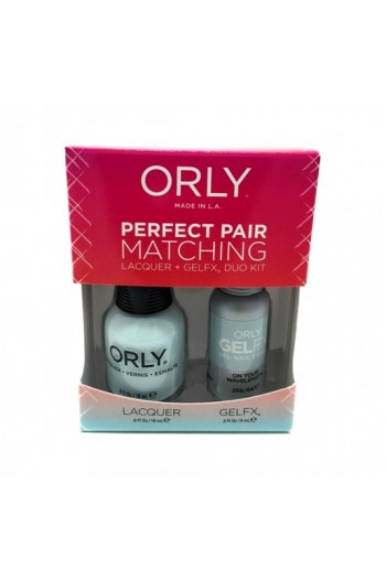 Orly - Perfect Pair Matching Lacquer + Gel FX - On Your Wavelength - 0.6 oz / 0.3 oz