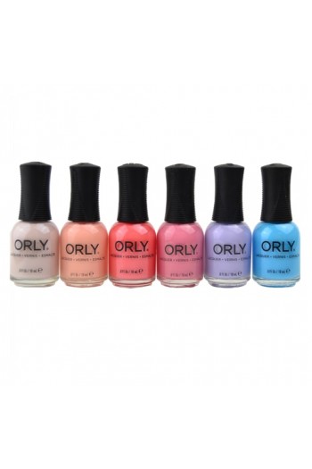Orly Nail Lacquer - Radical Optimism 2019 Collection - All 6 Colors  - 18 mL / 0.6 oz Each