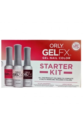 Orly Gel FX Gel Nail Color - New 2017 Starter Kit 