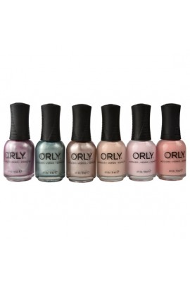 Orly Nail Lacquer - Pastel City 2018 Spring Collection - ALL 6 Colors - 0.6oz / 18ml Each