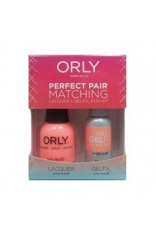 Orly - Perfect Pair Matching Lacquer+Gel FX Kit - After Glow - 0.6 oz / 0.3 oz
