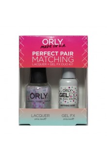 Orly - Perfect Pair Matching Lacquer+Gel FX Kit - Anything Goes -  0.6 oz / 0.3 oz 