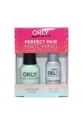 Orly - Perfect Pair Matching Lacquer+Gel FX Kit - Big City Dreams - 0.6 oz / 0.3 oz 