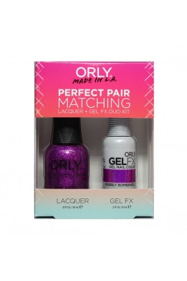 Orly - Perfect Pair Matching Lacquer+Gel FX Kit - Bubbly Bombshell - 0.6 oz / 0.3 oz 