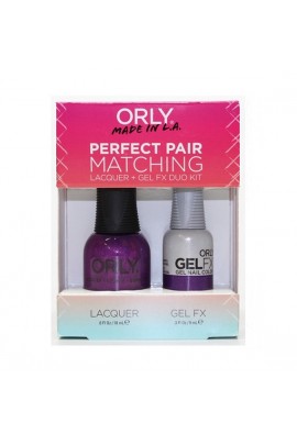 Orly - Perfect Pair Matching Lacquer+Gel FX Kit - Celebrity Spotting - 0.6 oz / 0.3 oz 