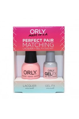 Orly - Perfect Pair Matching Lacquer+Gel FX Kit - Cool In California   - 0.6 oz / 0.3 oz