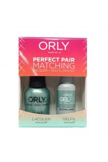 Orly - Perfect Pair Matching Lacquer+Gel FX Kit - Electric Jungle - 0.6 oz / 0.3 oz