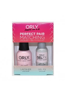 Orly - Perfect Pair Matching Lacquer+Gel FX Kit - Head In The Clouds  - 0.6 oz / 0.3 oz