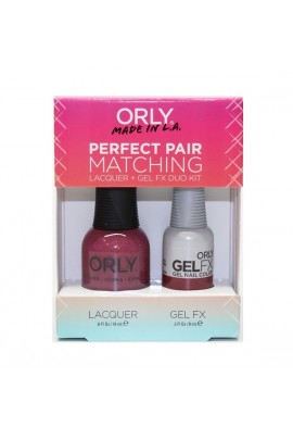 Orly - Perfect Pair Matching Lacquer+Gel FX Kit - Hillside Hideout - 0.6 oz / 0.3 oz 