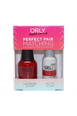 Orly - Perfect Pair Matching Lacquer+Gel FX Kit - Ma Cherie - 0.6 oz / 0.3 oz 