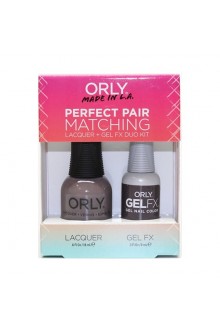 Orly - Perfect Pair Matching Lacquer+Gel FX Kit - Mansion Lane - 0.6 oz / 0.3 oz 
