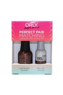Orly - Perfect Pair Matching Lacquer+Gel FX Kit - Meet Me At Mulholland - 0.6 oz / 0.3 oz