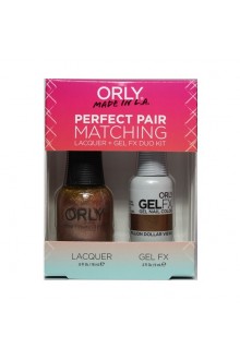 Orly - Perfect Pair Matching Lacquer+Gel FX Kit - Million Dollar Views - 0.6 oz / 0.3 oz 