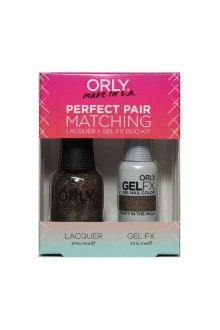 Orly - Perfect Pair Matching Lacquer+Gel FX Kit - Party In The Hills - 0.6 oz / 0.3 oz 