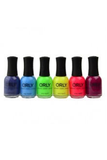 ORLY Nail Lacquer - Retrowave Collection - All 6 Colors - 0.6oz / 18ml